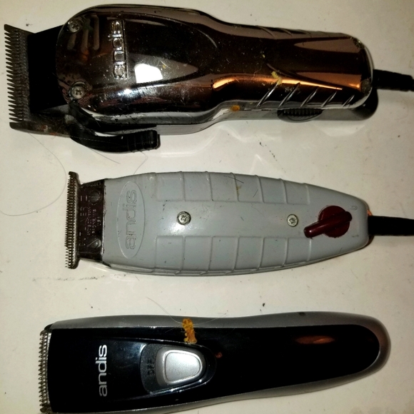 ANDIS 3 PROFESSIONAL clippers trimmer and T LINER plus assessories - Picture 2 of 4